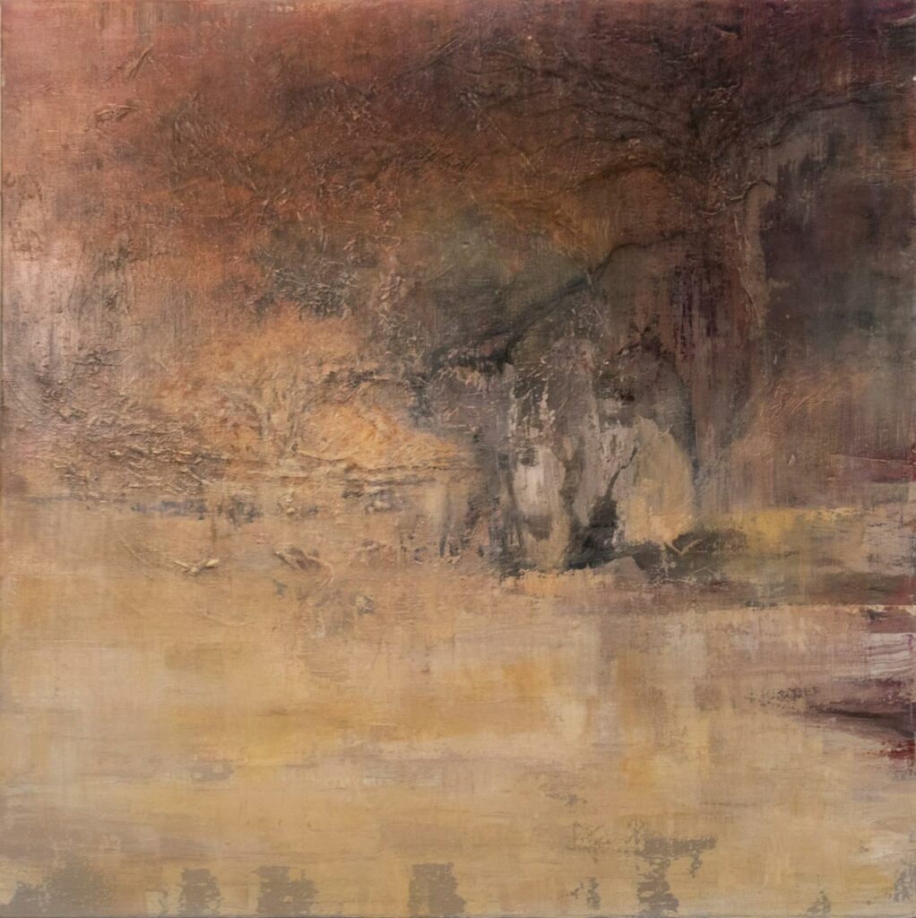 Into Nature, 2020 120x120 cm olieverf op linnen